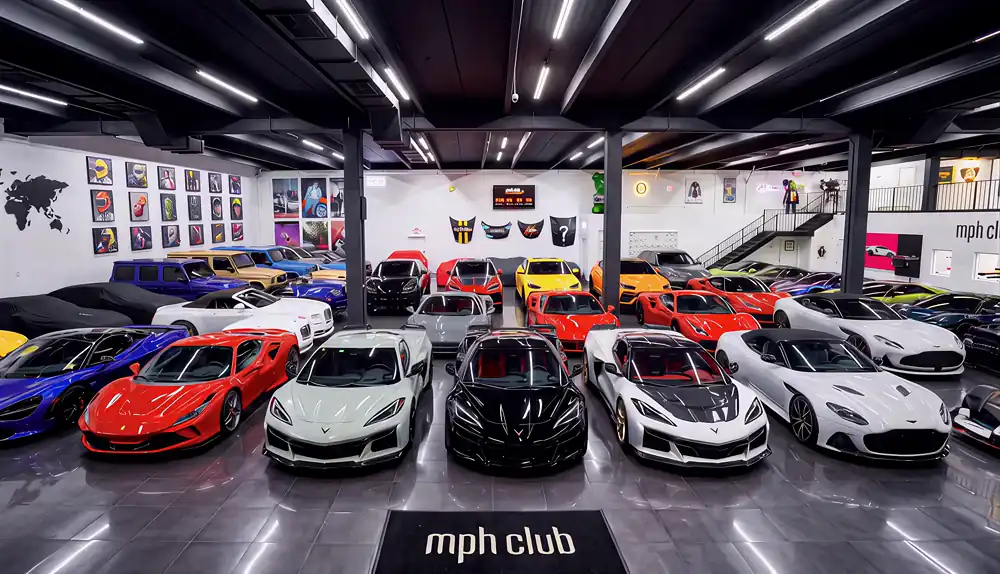 mph club showroom in Miami